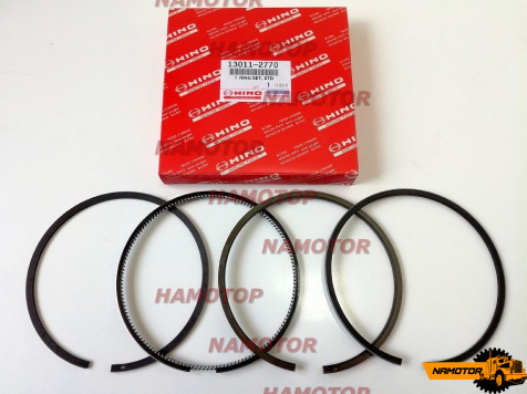 Кольца поршневые HINO F17D, K13D, 13011-2770, 13011-2771, 13011-2990, 13011-2991, 13011-2970. "STD" (на 1 порш)